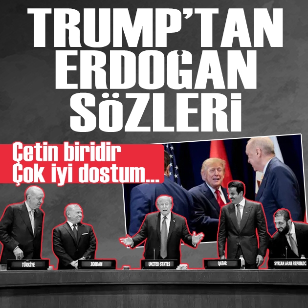 Trump'tan New York'ta Erdoğan'a övgü: 'Harika bir adamdır, çetin biridir'