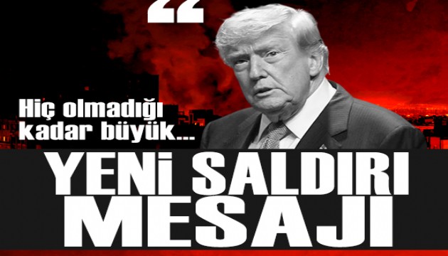 Trump'tan İran'a yeni saldırı mesajı