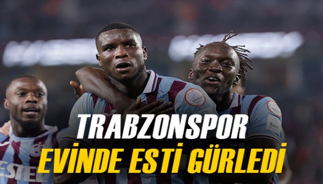 Trabzonspor 2-1 TÜMOSAN Konyaspor! Fırtına için kritik bir galibiyet...