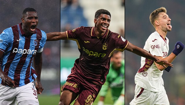 Trabzonspor'un golcüleri