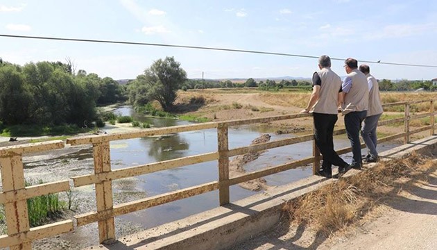 O nehirde kuraklık alarmı: Harekete geçildi