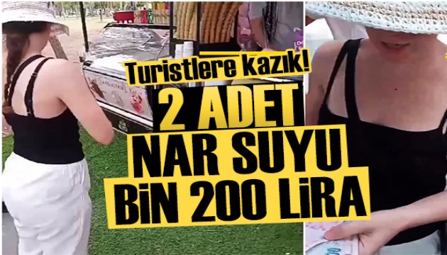 Antalya'da nar suyu dolandırıcılığı: Turistler polisi aradı