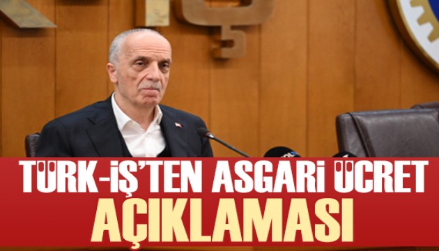 TÜRK-İŞ Başkanı Atalay: Bir daha komisyona katılmıyoruz