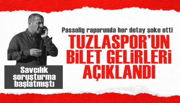 Savcılık soruşturma başlatmıştı... Passolig'den Tuzlaspor açıklaması: Biletlerden elde edilen gelir şoke etti!