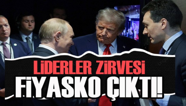 Trump ve Putin Alaska’da buluştu: Zirve fiyasko çıktı!