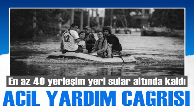 BM'den Ukrayna için acil yardım çağrısı: En az 40 yerleşim yeri sular altında!