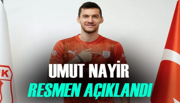 Pendikspor, Umut Nayir'i resmen açıkladı