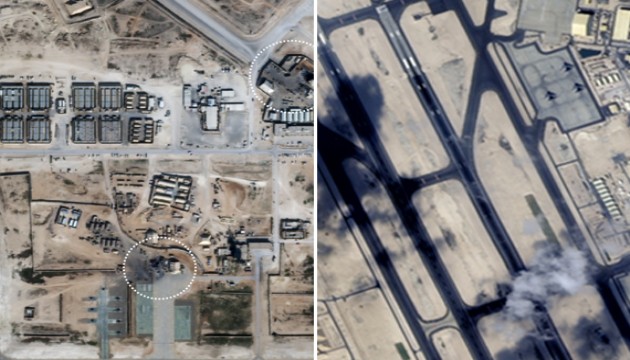 İran'dan dikkat çeken hamle: ABD üslerinin uydu fotoğrafları paylaşıldı