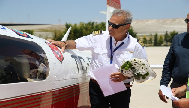 Pilot Mehmet Demirci'nin çocukluk hayali yarım kaldı