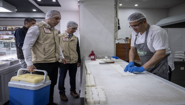 Bayram öncesi tatlı denetimi