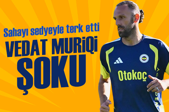 Fenerbahçe'ye kötü haber: Yeni transfer sedyeyle antrenmanı terk etti