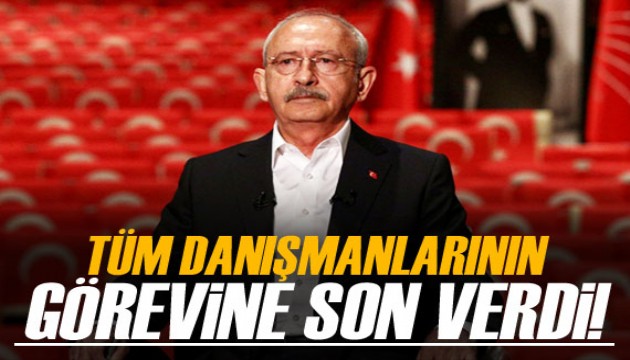 Kılıçdaroğlu, danışmanlarının görevine son verdi