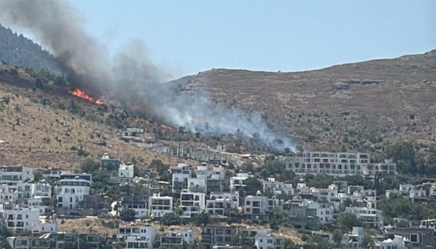 Muğla'da yangın: Bazı vatandaşlar tahliye edildi