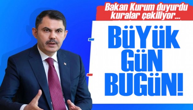 Bakan Kurum duyurdu: Kuralar çekiliyor...