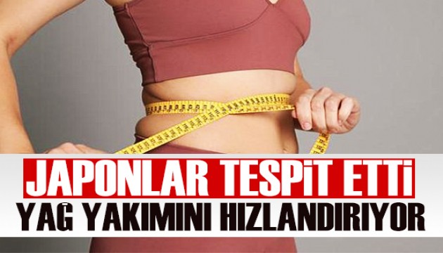 Japon araştırmacılar tespit etti: Yağ yakımını hızlandırıyor