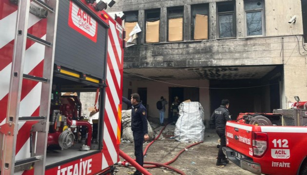 Ankara'da atık deposunda yangın