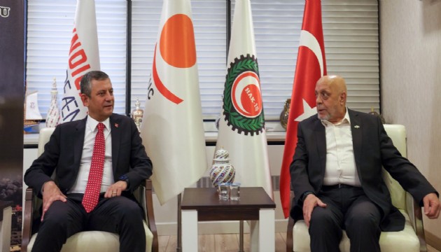 Özgür Özel HAK-İŞ Başkanı ile görüştü