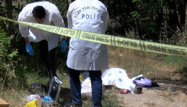 Boş arazide darp edilmiş kadın cesedi bulundu!