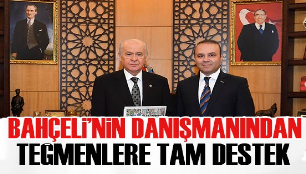 Devlet Bahçeli'nin danışmanından teğmenlere tam destek