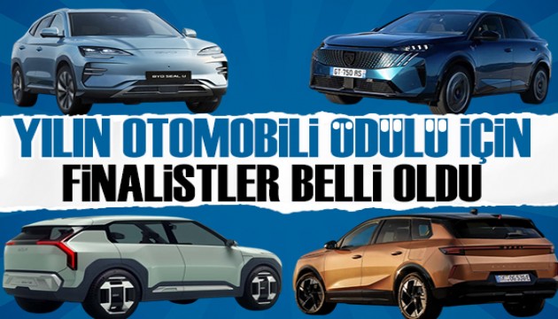 Türkiye'de yılın otomobili finalistleri belli oldu: İşte ön plandaki modeller