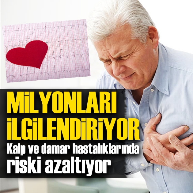 70 yaş üstü milyonları ilgilendiriyor: Kalp-Damar hastalıklarında riski yüzde 30 azaltabiliyor