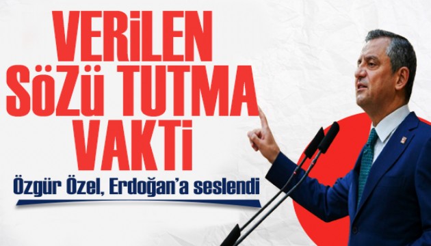 Özgür Özel asgari ücret için Erdoğan'a seslendi: Verilen söz tutulmalıdır