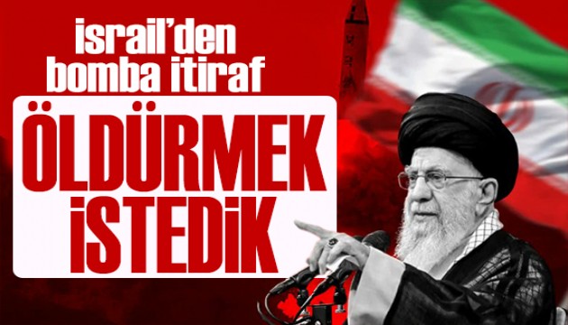 İsrail'den şoke eden itiraf: Hamaney'i öldürmek istedik