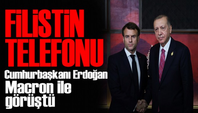 Erdoğan'dan Macron'a tebrik! Kritik görüşme