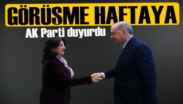 AK Parti Sözcüsü Ömer Çelik duyurdu: Cumhurbaşkanı Erdoğan DEM Parti ile bir araya geliyor