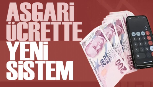 Asgari ücret tespit komisyonunda yeni formül