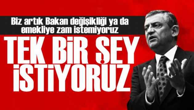 Özgür Özel miting alanından seslendi: Sandığı istiyoruz!
