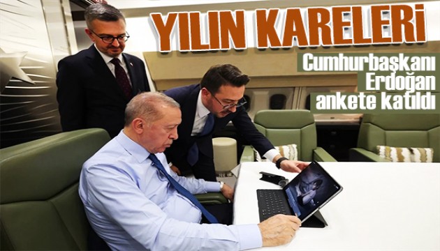 Cumhurbaşkanı Erdoğan yılın karelerini seçti
