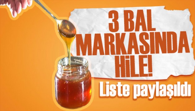 Gıdada hile yapan firmalar ifşalandı! Bal markalarındaki hile deşifre oldu
