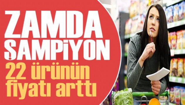Zamda şampiyon! Fiyatı en çok artan ürün belli oldu