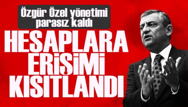 Özgür Özel'e bir kötü haber daha! Banka hesaplarına erişimi donduruldu