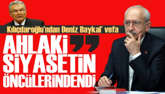 Kılıçdaroğlu'ndan Deniz Baykal mesajı: Ahlaki siyasetin öncülerindendi