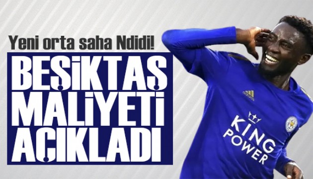 Wilfred Ndidi'nin maliyeti açıklandı! Beşiktaş KAP'a bildirdi