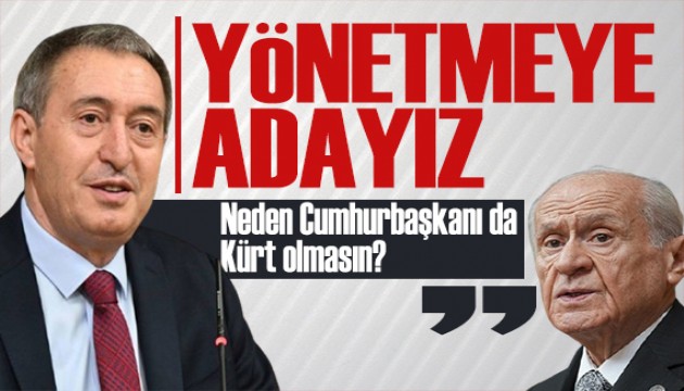 Tuncer Bakırhan'dan Bahçeli'ye yanıt: Biz yönetmeye adayız