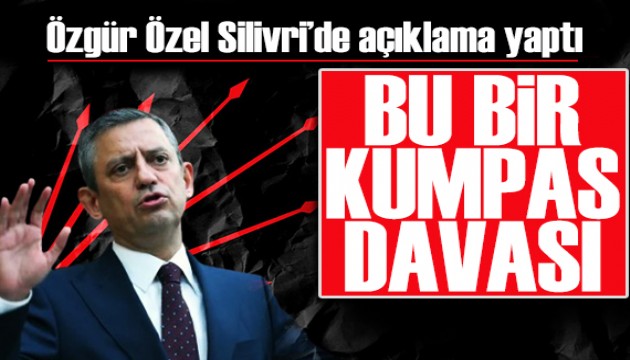 Özgür Özel: Tayyip Erdoğan rakibini yok etmeye çalışıyor