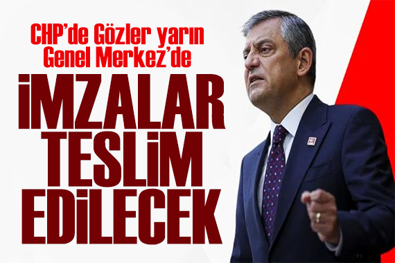 Özgür Özel'den kurultay atağı: Genel merkeze teslim edilecek