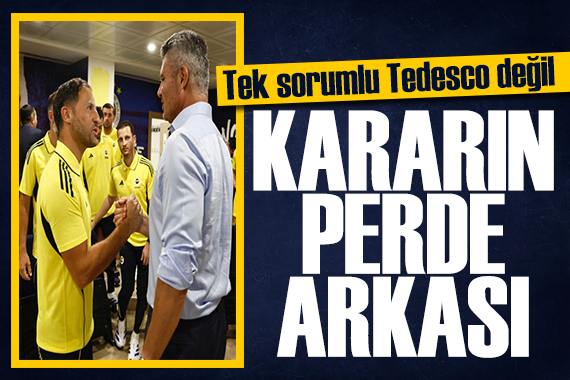 Fenerbahçe'de nabız yüksek! Tedesco kararının perde arkası