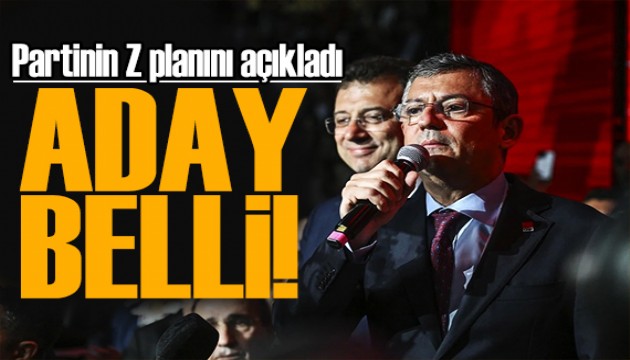 Özgür Özel Z planını açıkladı: Adayımız belli