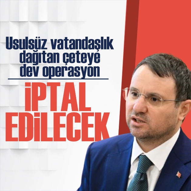 Vatandaşlık vurgununa operasyon! Bakan Gürlek duyurdu: İptal edilecek!