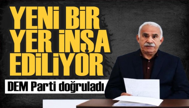 DEM Parti doğruladı: Öcalan için yeni bir yer inşa ediliyor
