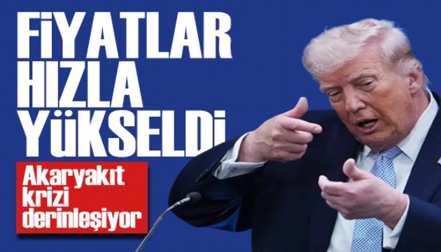 Akaryakıt fiyatları hızla yükseliyor! Kriz derinleşti