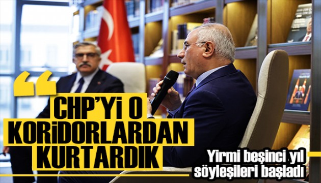 Efkan Ala'dan dikkat çeken açıklamalar: CHP'yi o koridorlardan kurtardık