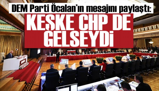 DEM Parti'den 'İmralı' ziyareti açıklaması: Keşke CHP de gelseydi