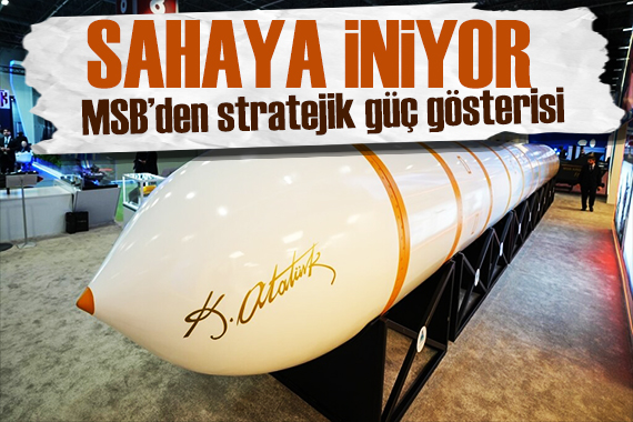 MSB'den yerli füze mesajı: Yakıtı Türkiye'de üretiliyor