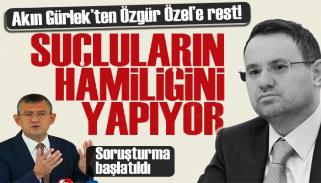 Özgür Özel'e soruşturma! Bakan Gürlek'ten yanıt: Haysiyet cellatlığına itibar etmedik