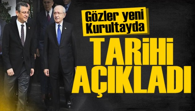 Gürsel Tekin açıkladı: CHP'de kurultay tarihi belli oldu